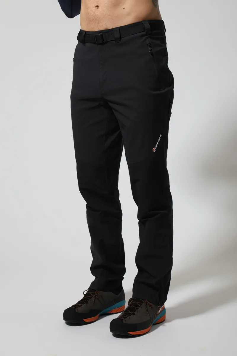 Montane Mens Terra Stretch Trousers - Regular Leg - Black-2